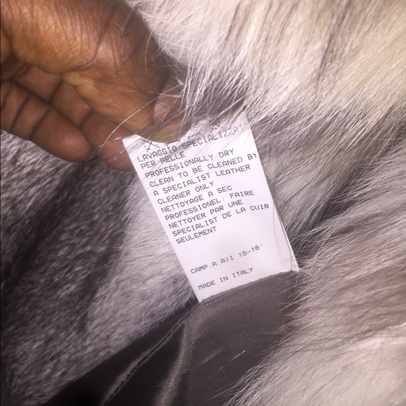 Drome Gucci Versace Dior fur shearling jacket coat - Picture 12 of 12